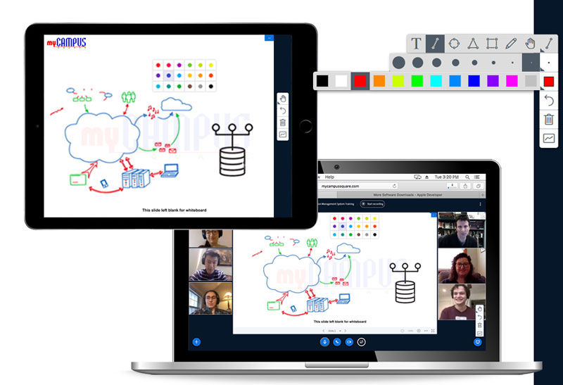 LMS eLearning System Whiteboard Virtual Classroom